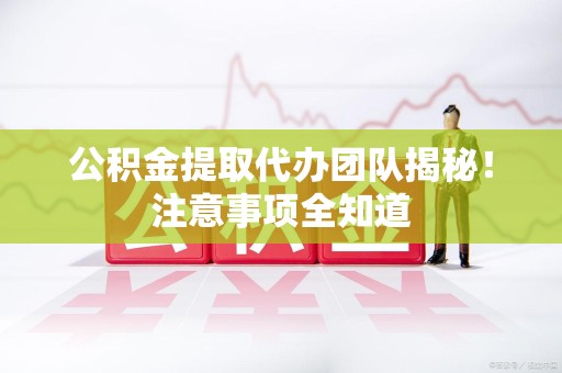 桐城公积金提取代办团队揭秘！注意事项全知道